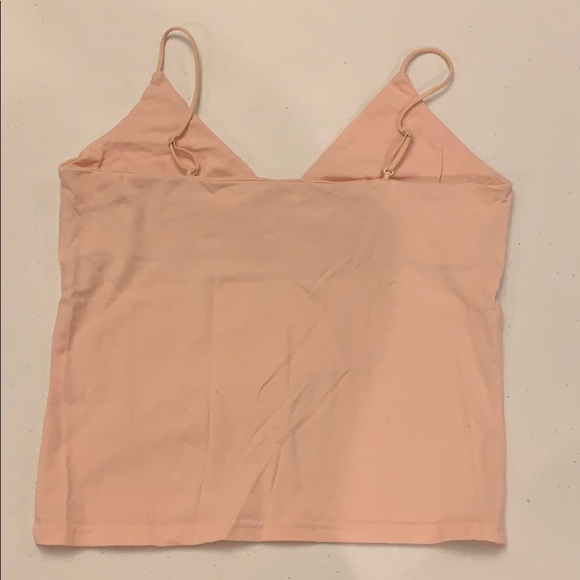 Pale Pink Abercrombie Spaghetti Strap Top - Picture 2 of 3